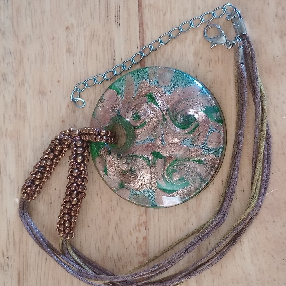 Glass pendant